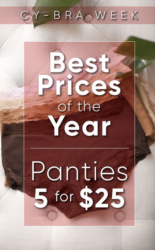 Mix and Match Panties 5 for $25