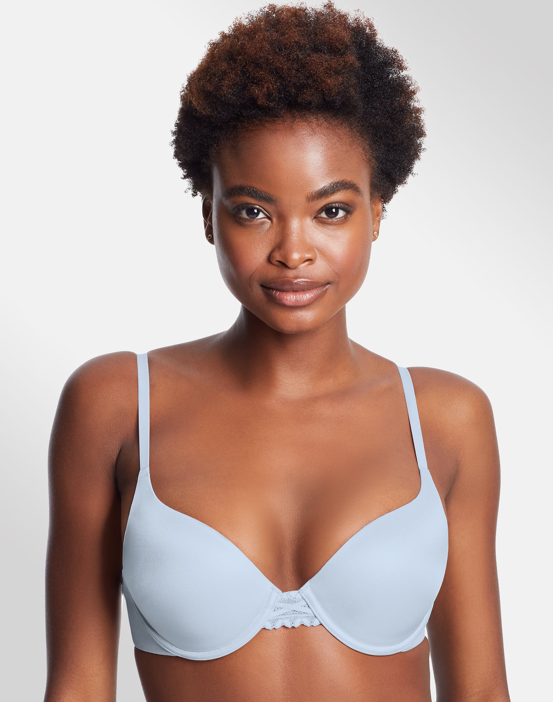 Sujetador Maidenform DreamWire Demi - Sin Pinchazos, Copas SmartZone Ligeramente Acolchadas, Correas Convertibles, Suavización Lateral Y Trasera