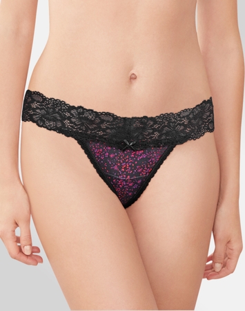 All-Over Lace Thong
