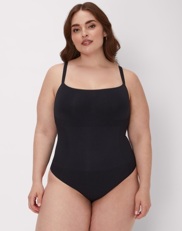 Seamless Tummy Control Shapewear Thong Bodysuit