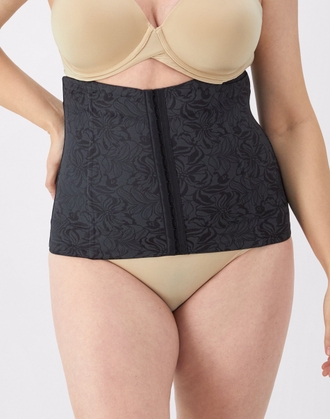 waist cincher for bodycon dress Women's Bodycon Waist Cincher Shapewear Dress Black Summer Elegant