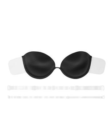 Maidenform Push-Up Adhesive Bra - Wireless & Reusable - Backless Strapless - No-Show & Smooth